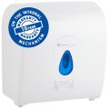 MERIDA TOP MAXI manual roll paper towel dispenser, maxi, blue window